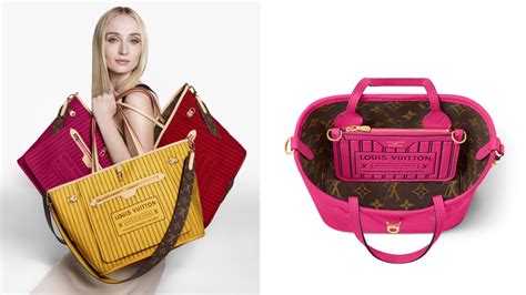 sophie turner louis vuitton bag|Louis Vuitton reinvents the iconic Neverfull bag with Sophie Turner.